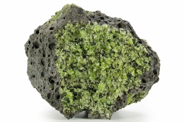 Peridot Crystals in Basalt - Arizona #355061